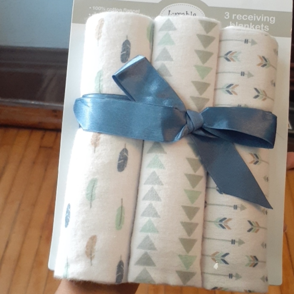3 Receiving Blankets
